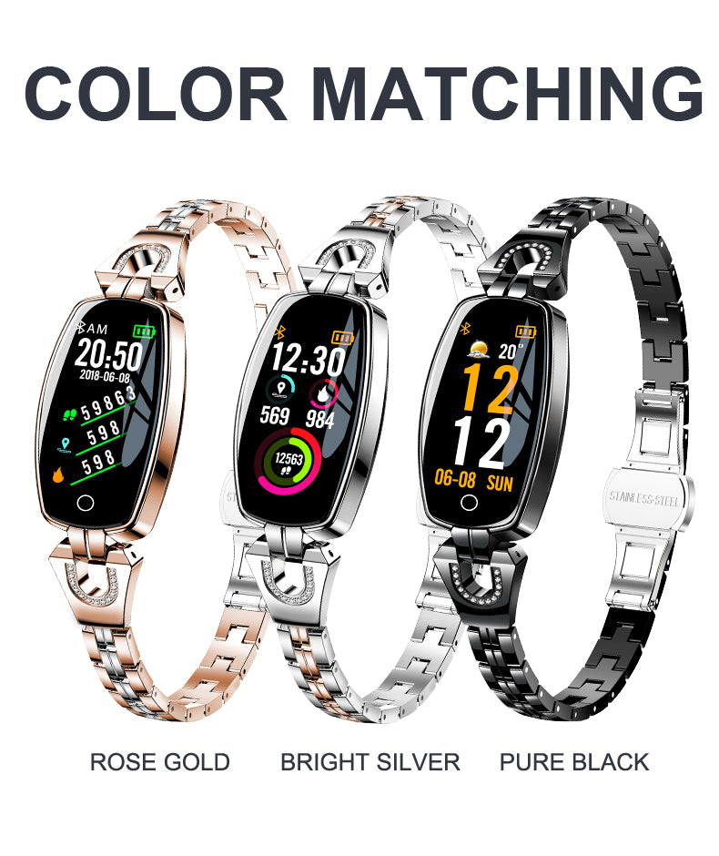 Elegant Woman's Multi Functional Smart Watch