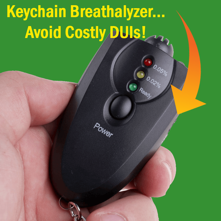 Key Chain Breathalyzer
