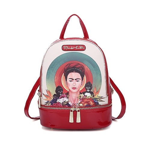 Authentic Frida Kahlo with Monkeys Small Backpack